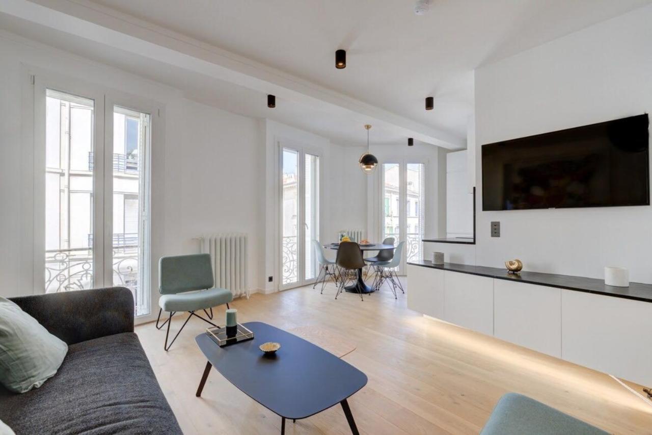 Magnificent Renovated 4-Room Apartment - Croisette Carre D'Or Cannes Exteriér fotografie